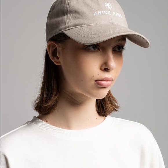 Anine Bing Light Gray Men's Hat - Picture 3 of 8